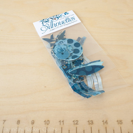 Silhouettes: Something Blue – Pre-Cut Fusible Appliqué Shapes image 0