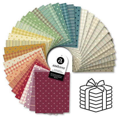 Quiltessential Minis Fat Quarter Bundle — Laundry Basket Quilts for Andover Fabrics
