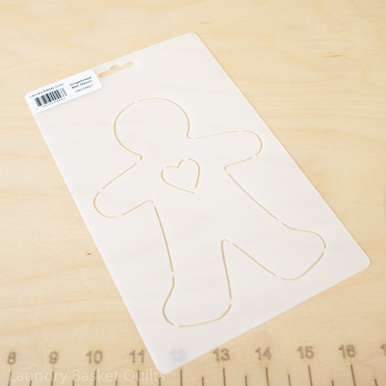Stencil - Gingerbread Man image 0