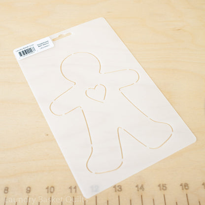 Stencil - Gingerbread Man image 0