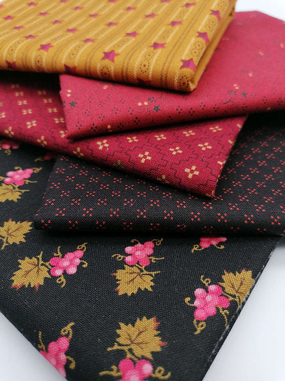 Kim Diehl Fat Quarter Bundle - KD4 - 5 Fabrics image 0