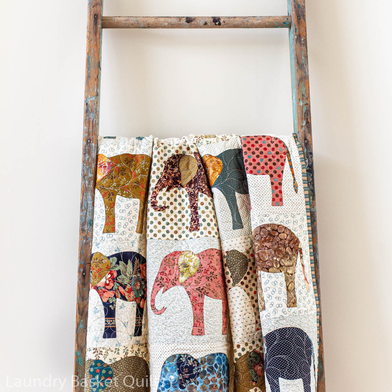 Elephant Quilt Pattern image 1