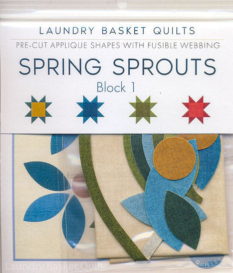 Silhouettes - Spring Sprouts LT Block 1 image 1