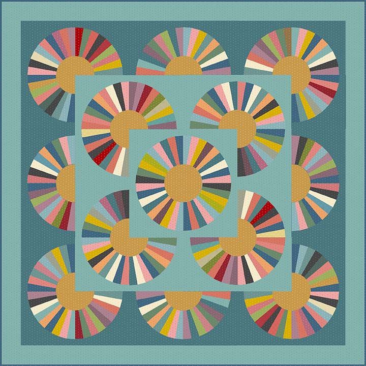 Pumpkin Pie - Twinkle Quilt Pattern image 0