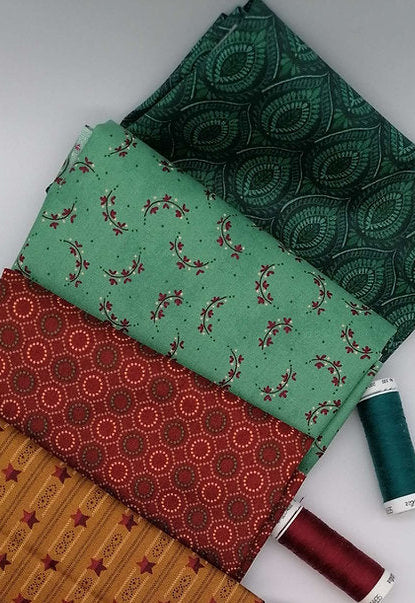 Kim Diehl Fat Quarter Bundle - 7 Fabrics KD1 image 1