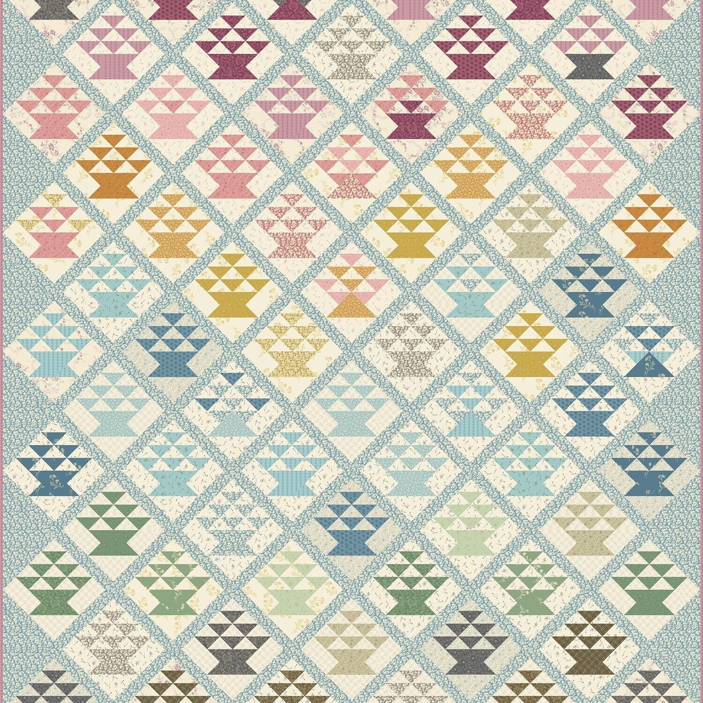 Candy Basket Quilt Pattern image 0
