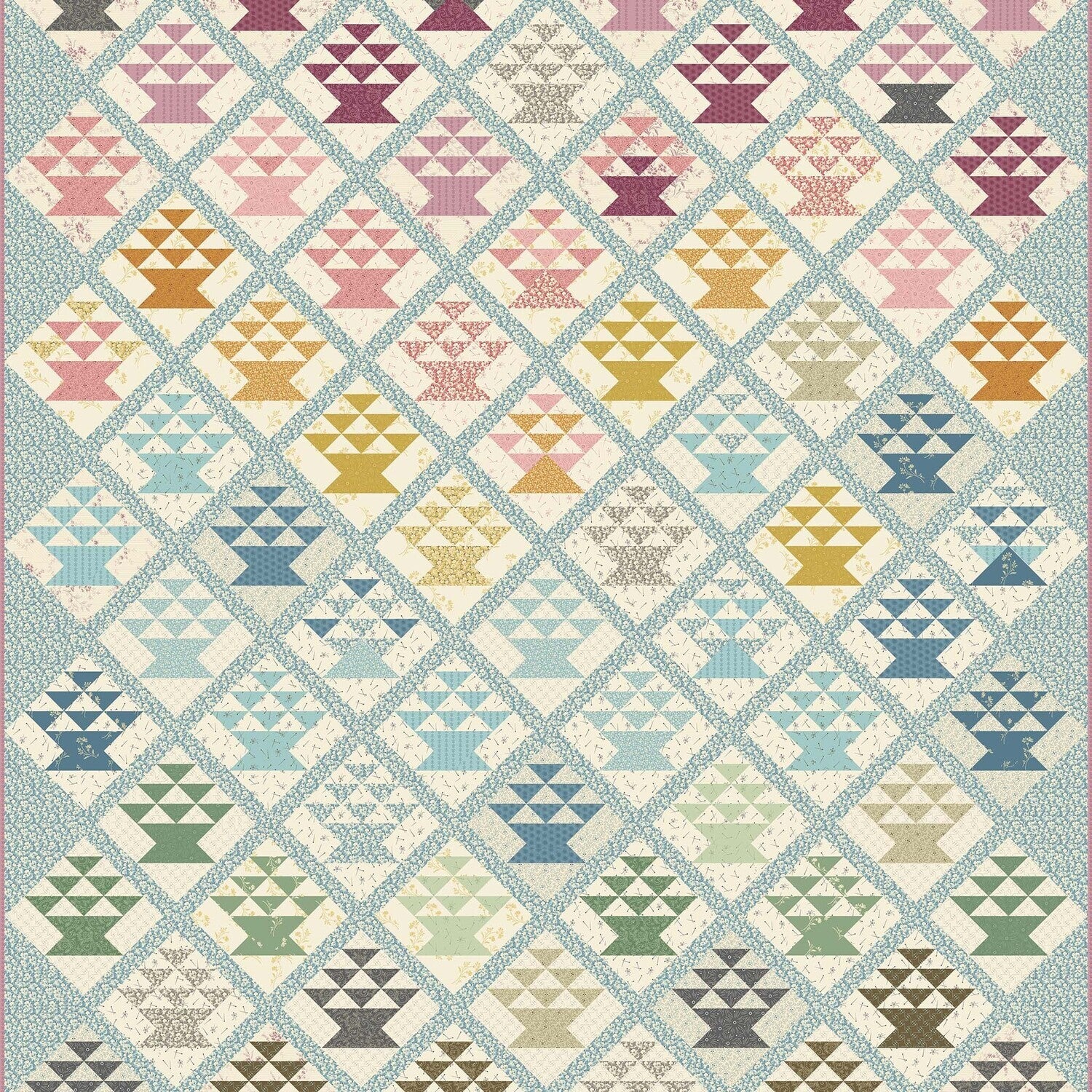 Candy Basket Quilt Pattern image 0