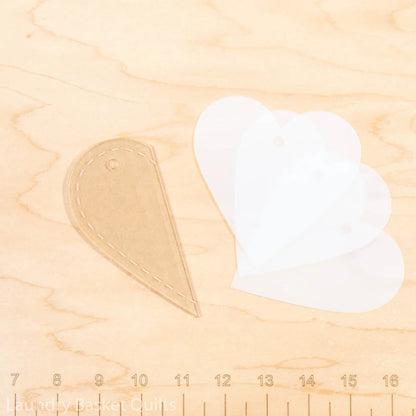 BFF Template & Stencil Set - Heart Quilting Templates and Stencils