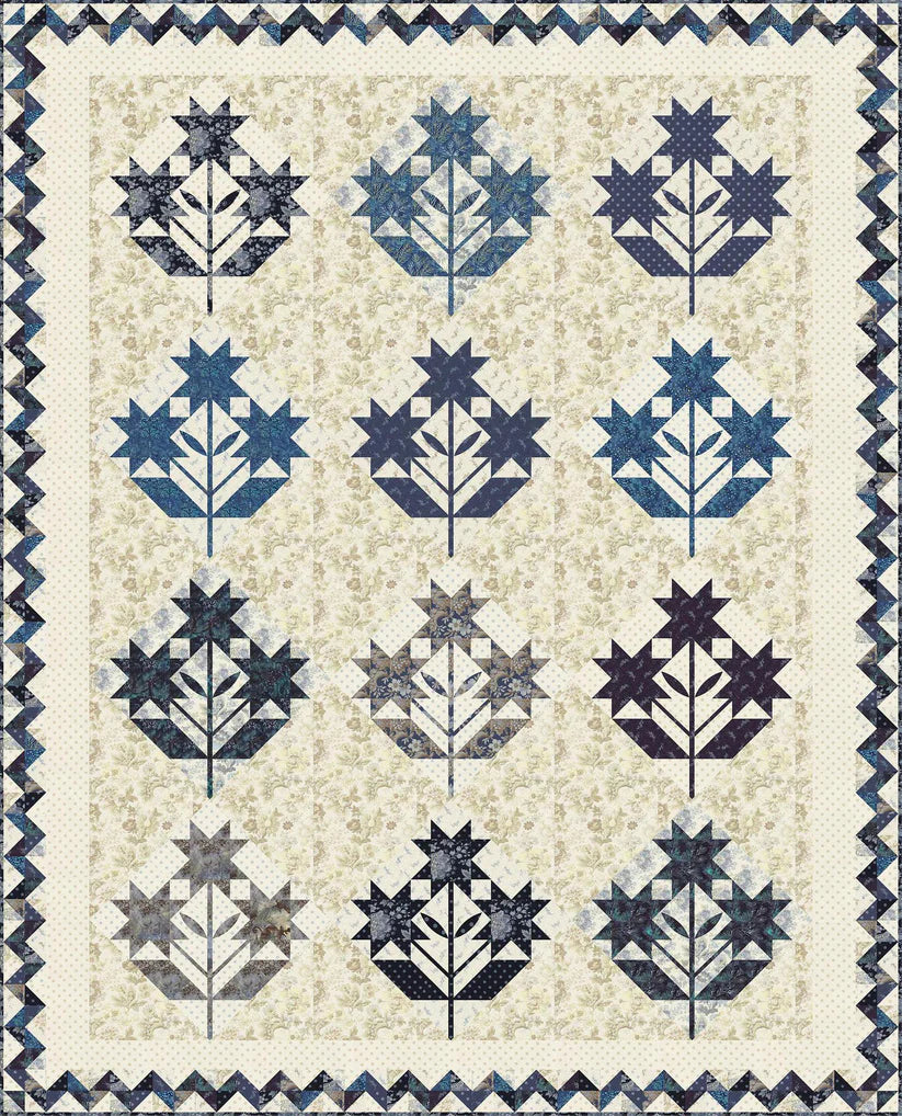 Blue Bells Quilt Pattern The Quilting Owl