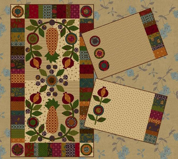 Walk in the Park Table Runner & Placemat Pattern