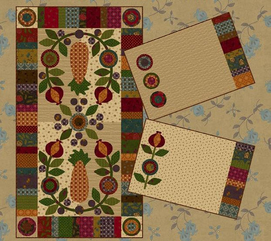 Walk in the Park Table Runner & Placemat Pattern