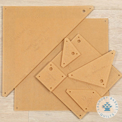 Feathered Star Templates - Precision Acrylic Quilting Templates
