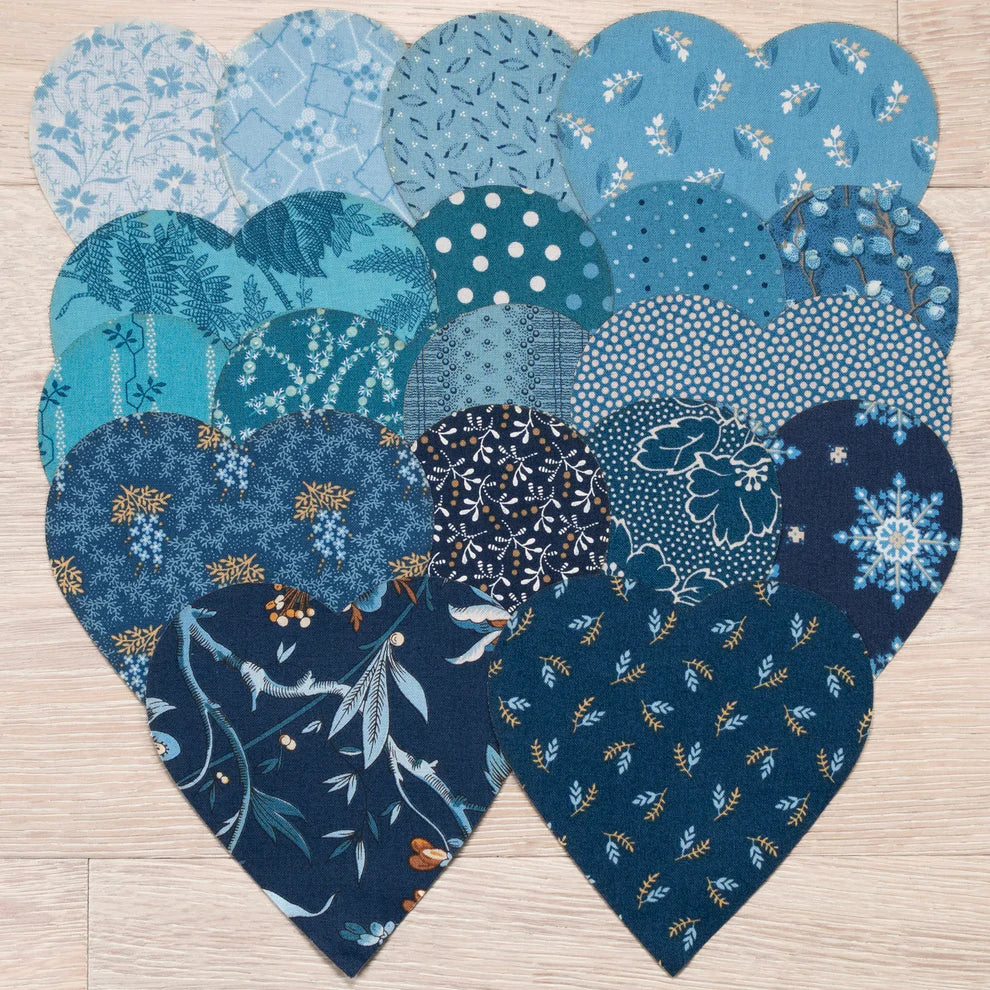 applique hearts