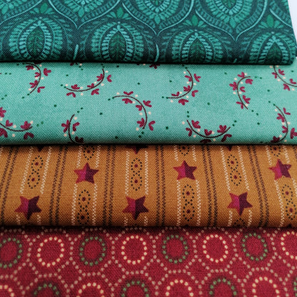 Kim Diehl Fat Quarter Bundle - 4 Fabrics KD1