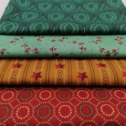 Kim Diehl Fat Quarter Bundle - 4 Fabrics KD1