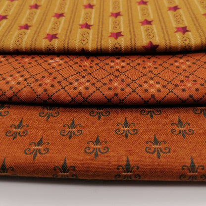 Kim Diehl Fat Quarter Bundle - KD6 - 3 Fabrics