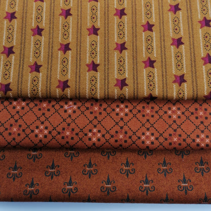 Kim Diehl Fat Quarter Bundle - KD6 - 3 Fabrics