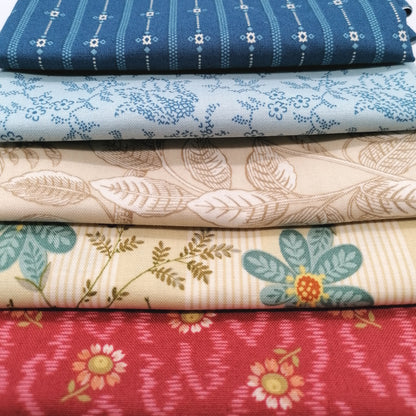 Laundry Basket Quilts Fat Quarter Bundle LBQ27 | 5 Fat Quarters