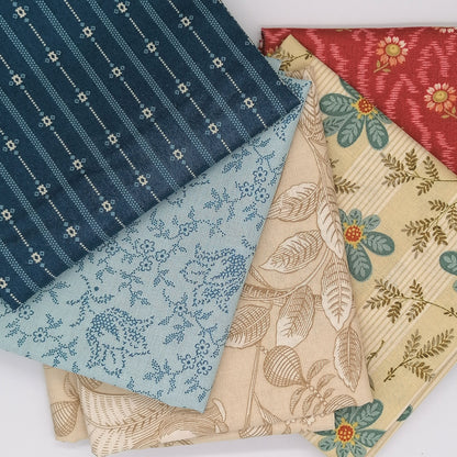 Laundry Basket Quilts Fat Quarter Bundle LBQ27 | 5 Fat Quarters