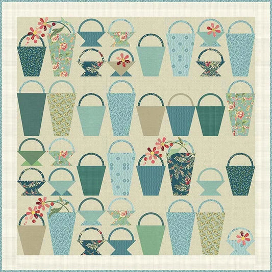 Laundry Baskets quilt Pattern The Quilting Owl