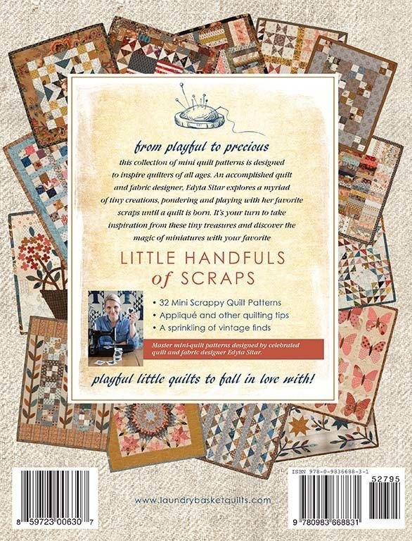 Little Handfuls of Scraps - Book The Quilting Owl