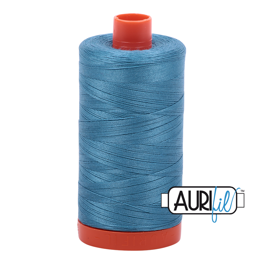 2815 Teal 1300m Aurifil Spool