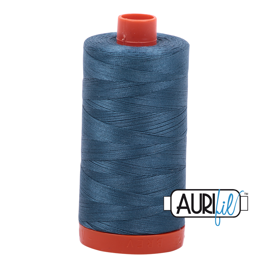 4644 Smoke Blue 1300m Aurifil Spool