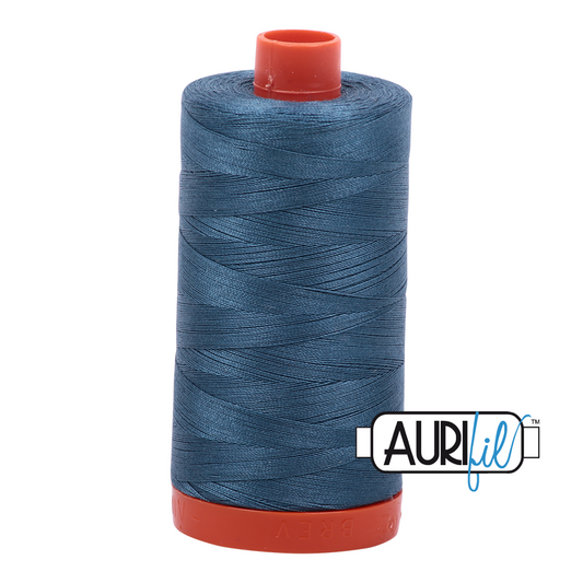 4644 Smoke Blue 1300m Aurifil Spool