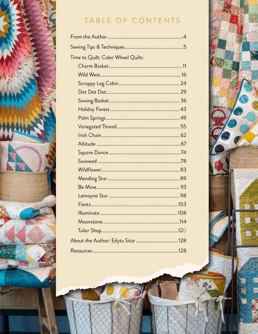 Rainbow Scraps - Book The Quilting Owl