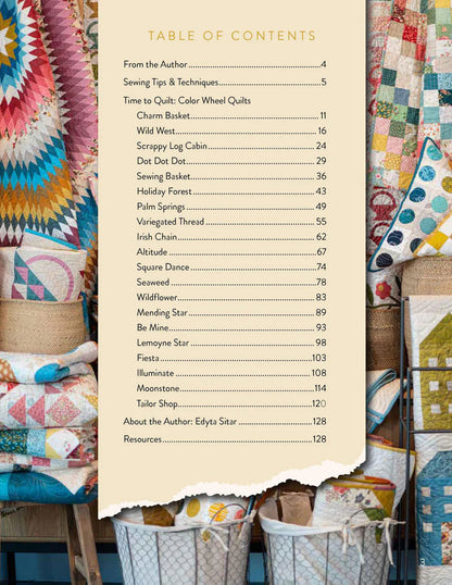 Rainbow Scraps - Book The Quilting Owl