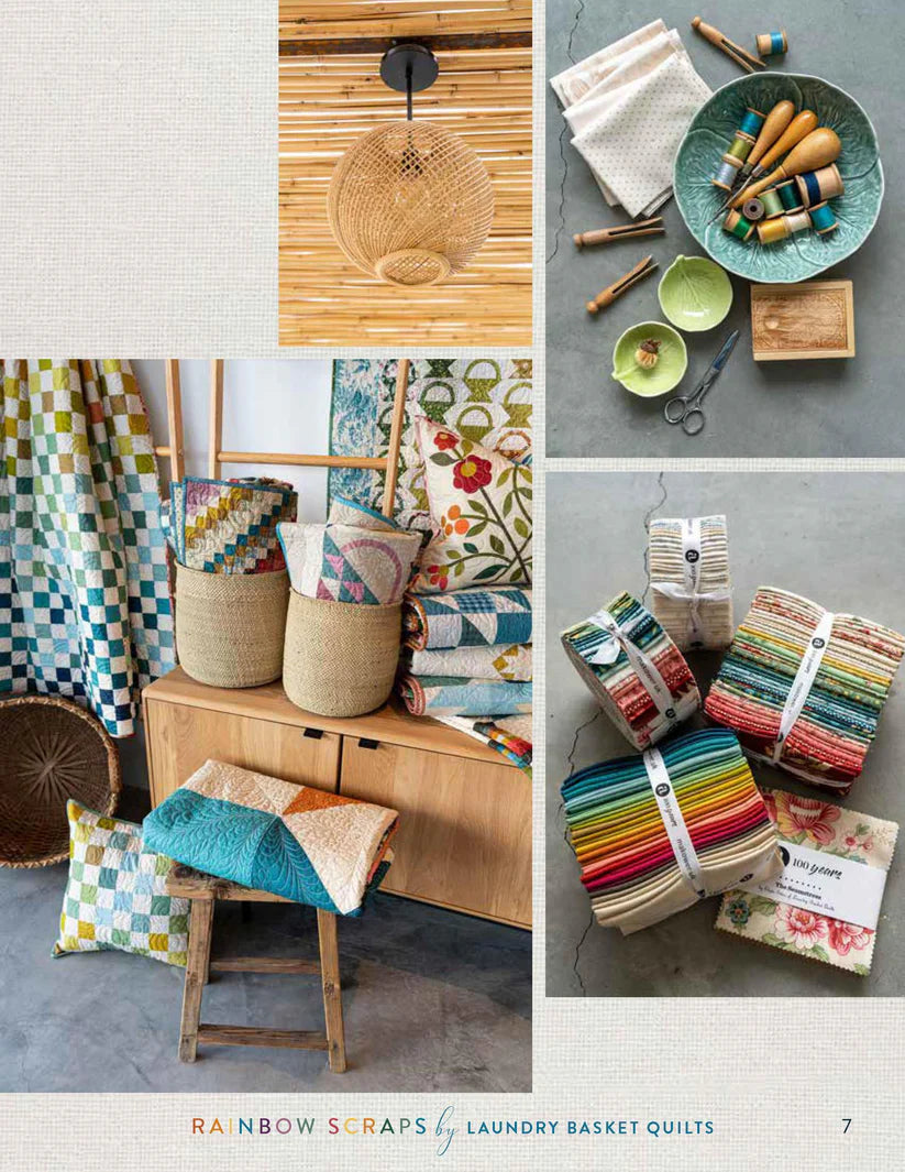 Rainbow Scraps - Book The Quilting Owl