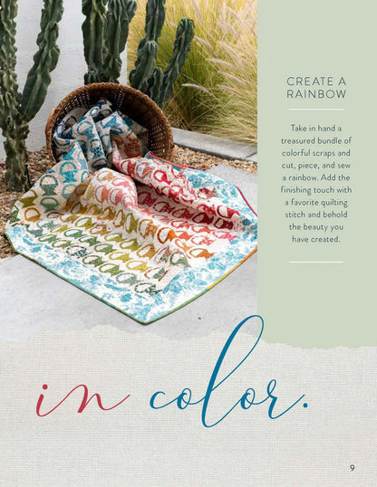 Rainbow Scraps - Book The Quilting Owl