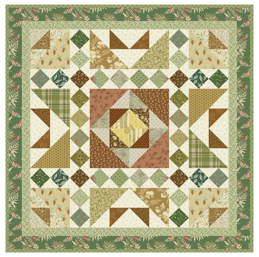 Secret Seasons - Chestnut Fabric Kit