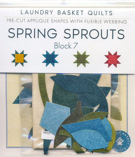 Silhouettes - Spring Sprouts LT Block 7 image 2