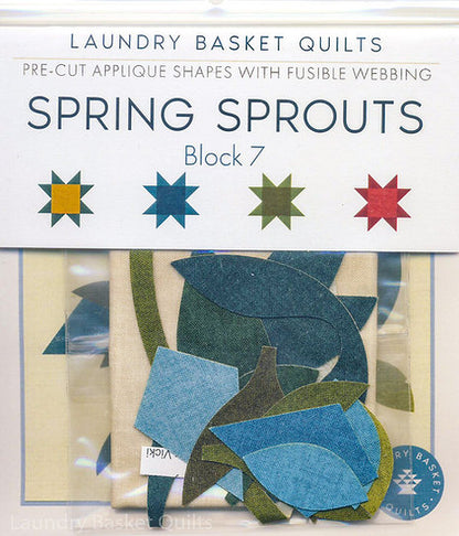 Silhouettes - Spring Sprouts LT Block 7 image 2