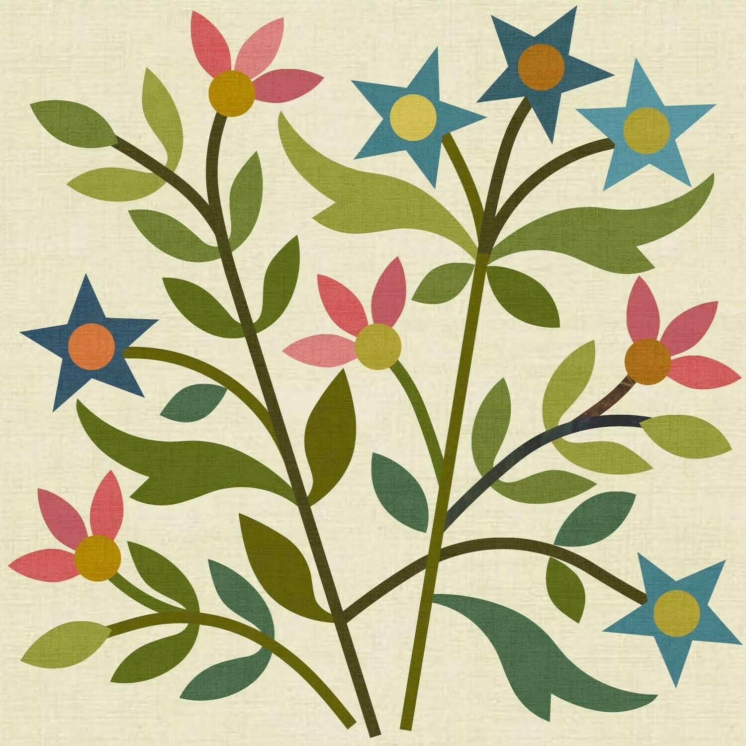 Silhouettes - Spring Bouquet LT Block 3 image 0
