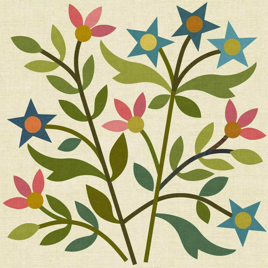 Silhouettes - Spring Bouquet LT Block 3 image 0