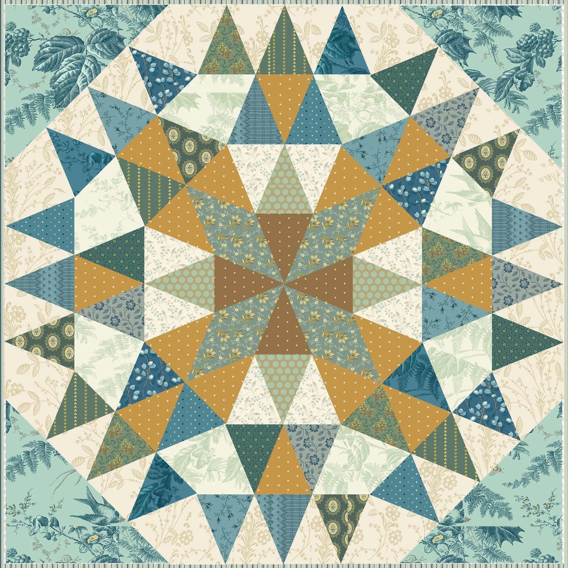Little Fall Star Pattern image 0