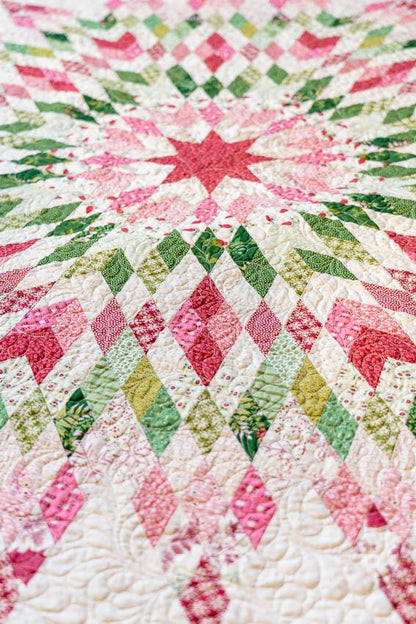 Amaryllis Noel Quilt Pattern