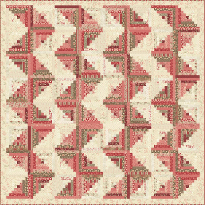 Log Cabin Quilt Pattern image 1