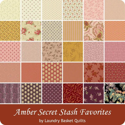 Secret Stash Favorites - Amber - Fat Quarter Bundle - 30 Cuts Each