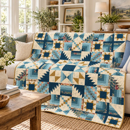 Arizona Dahlia Quilt Pattern