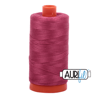 2455 Medium Carmine Red 1300m Aurifil Spool