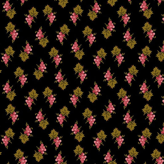 Kim Diehl Scraps of Kindness Black Grape Clusters 676-99 image 0
