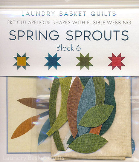 Silhouettes - Spring Sprouts LT Block 6 image 1