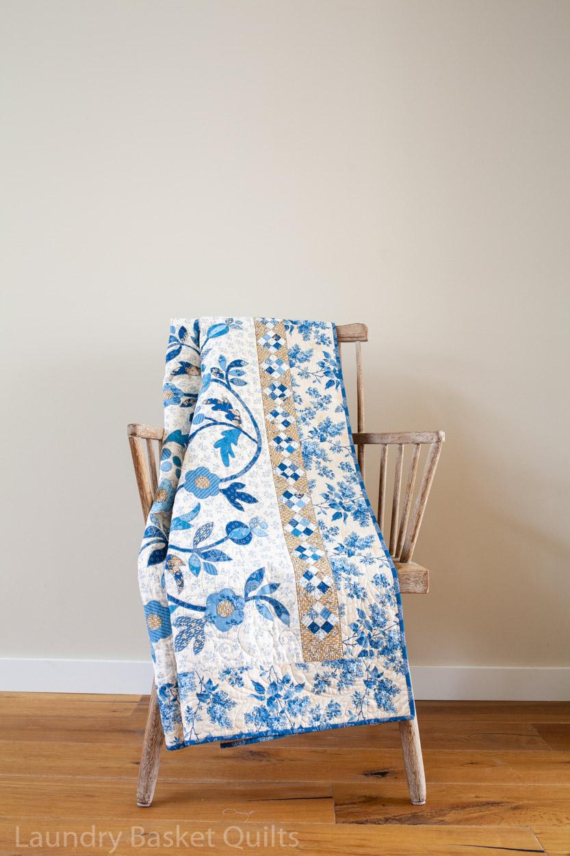 Reaching Out Blue Sky Quilt Pattern