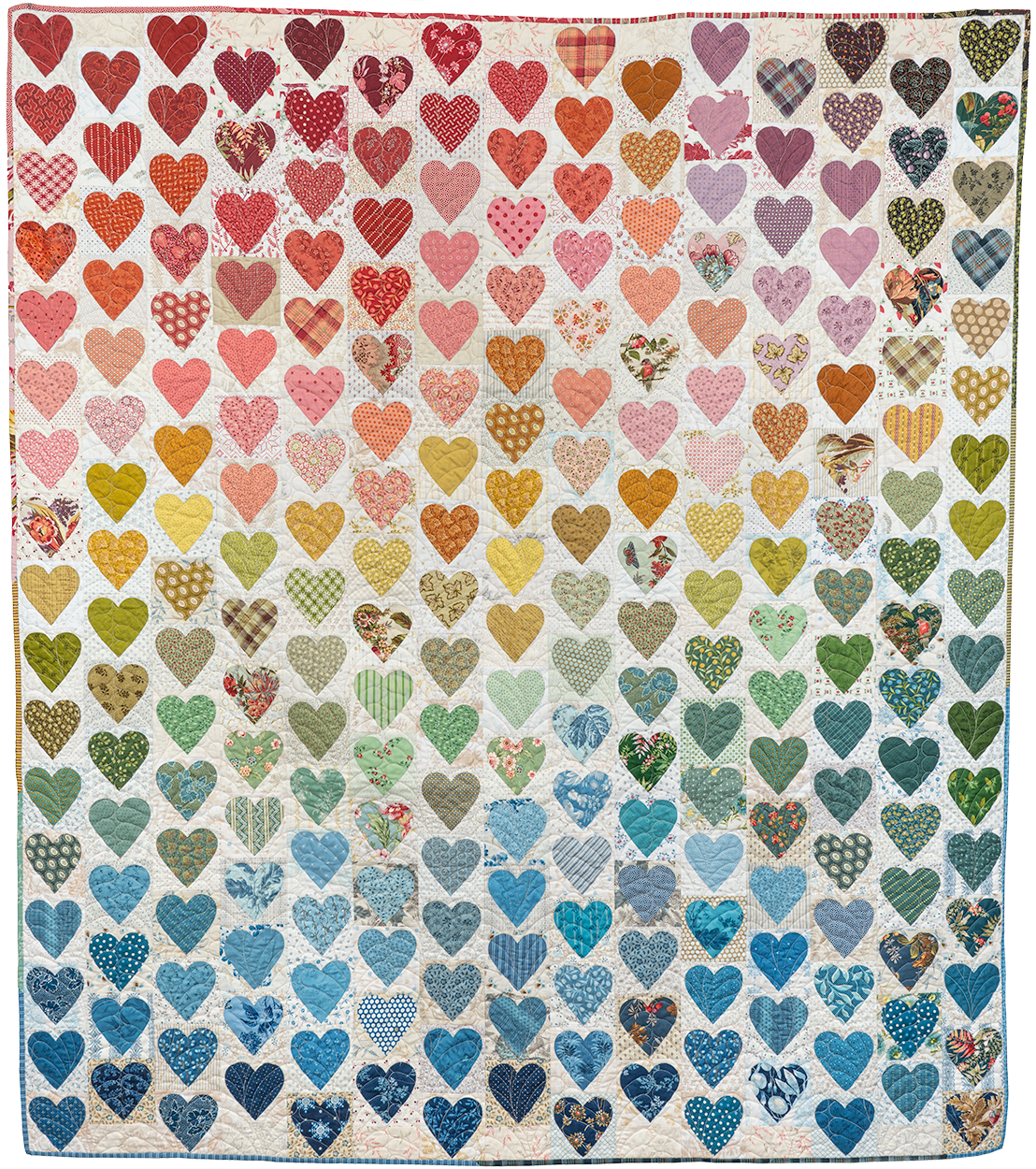 Hearts, Content Quilt Pattern image 0