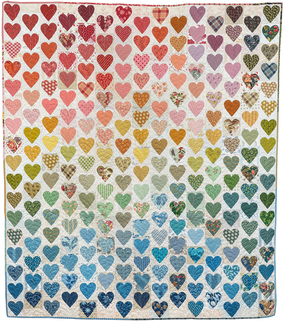 Hearts, Content Quilt Pattern image 0