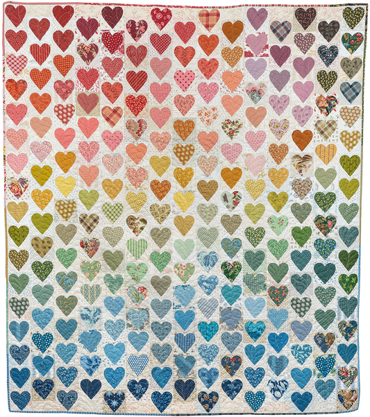 Hearts, Content Quilt Pattern image 0