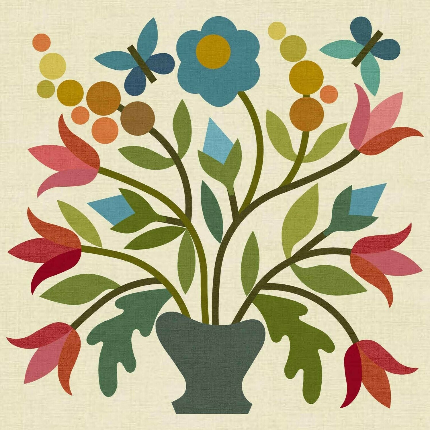 Silhouettes - Spring Bouquet LT Block 5 image 0
